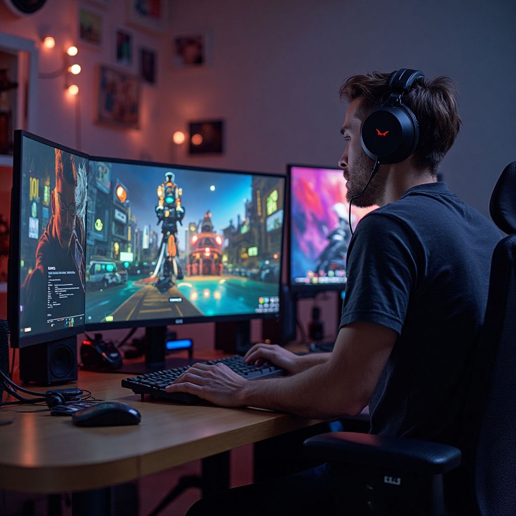 Streaming setup workshop with content creation tools